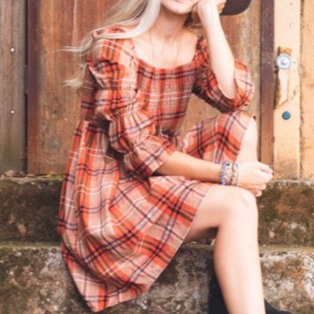 NWT Flannel Dress